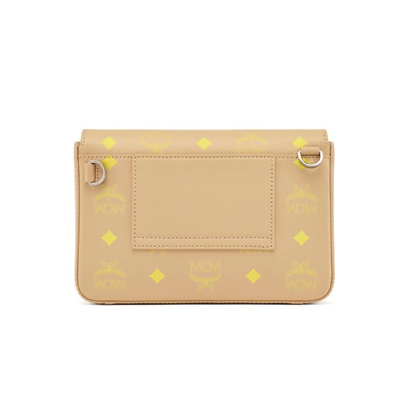 Small Color Splash Logo Leather Crossbody Bag - Picture 2 of 6